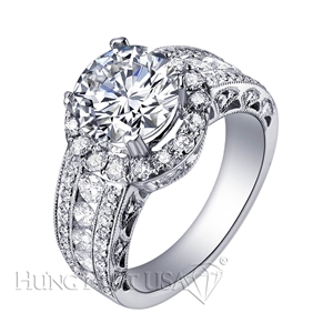 Diamond Engagement Ring Setting Style B2711
