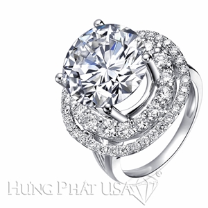 Diamond Engagement Ring Setting Style B2895
