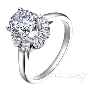 Diamond Engagement Ring Setting Style B2911
