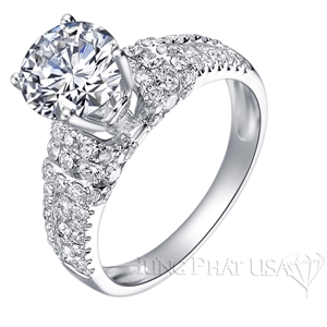 Diamond Engagement Ring Setting Style B2922
