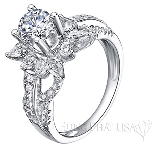 Diamond Engagement Ring Setting Style B2927