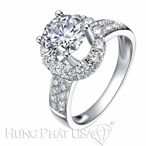 Diamond Engagement Ring Setting Style B2929