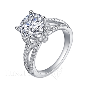 Diamond Engagement Ring Setting Style B2840