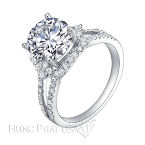 Diamond Engagement Ring Setting Style B2859