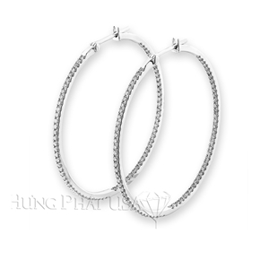 Diamond Hoop Earrings H04032E