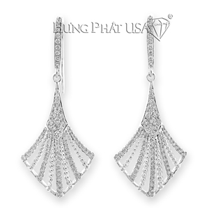 Diamond Dangling Earrings H05083E