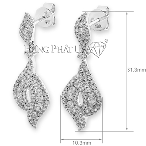 Diamond Dangling Earrings J12466E