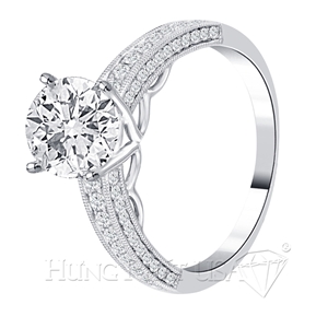 Diamond Engagement Ring Setting Style R7642