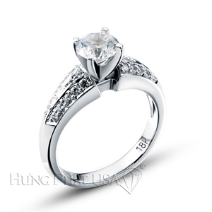 Diamond Engagement Ring Setting Style B5038