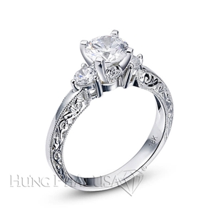 Diamond Engagement Ring Setting Style B5051