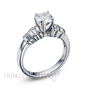 Diamond Engagement Ring Setting Style B5055
