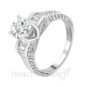 Diamond Engagement Ring Setting Style B1217
