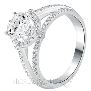 Diamond Engagement Ring Setting Style R90278