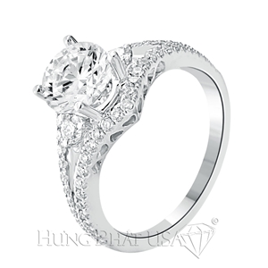 Diamond Engagement Ring Setting Style R90768