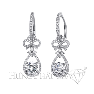 Diamond Dangling Earrings Setting E1336