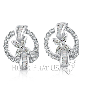 Diamond Stud Earrings E1562
