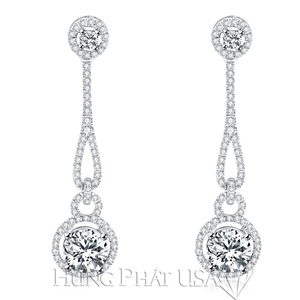 Diamond Dangling Earrings Setting E50251