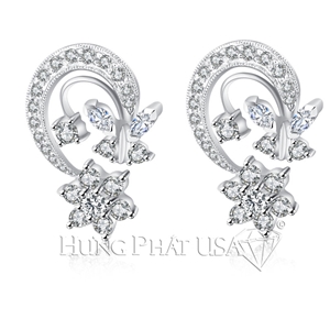 Diamond Stud Earrings E52747