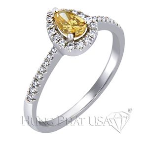 18K White Gold Diamond Ring Style R57619