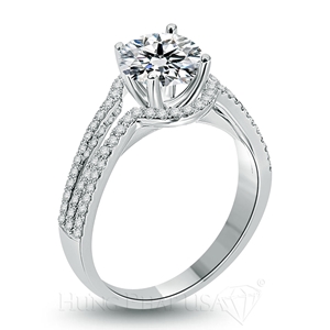 Diamond Engagement Ring Setting Style B2474