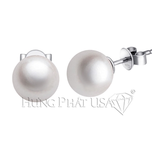 Pearl & Diamond Earrings E1573