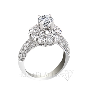 Diamond Engagement Ring Setting Style R18830