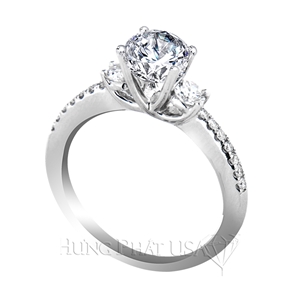 Diamond Engagement Ring Setting Style R7988B