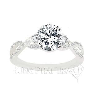 Diamond Engagement Ring Setting Style R8275