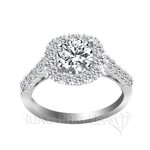 Diamond Engagement Ring Setting Style R27709
