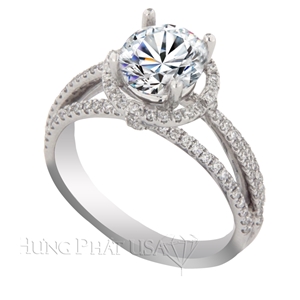 Diamond Engagement Ring Setting Style R2835