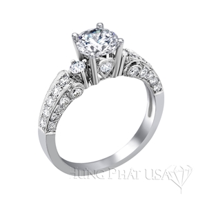 Diamond Engagement Ring Setting Style B1395