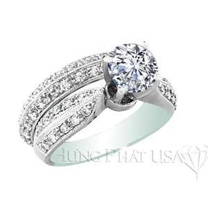 Diamond Engagement Ring Setting Style B55837